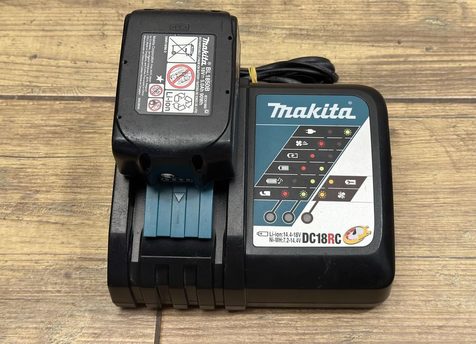 [Zestaw] bateria akumulator 18V 5AH / ładowarka LXT DC18RC Makita