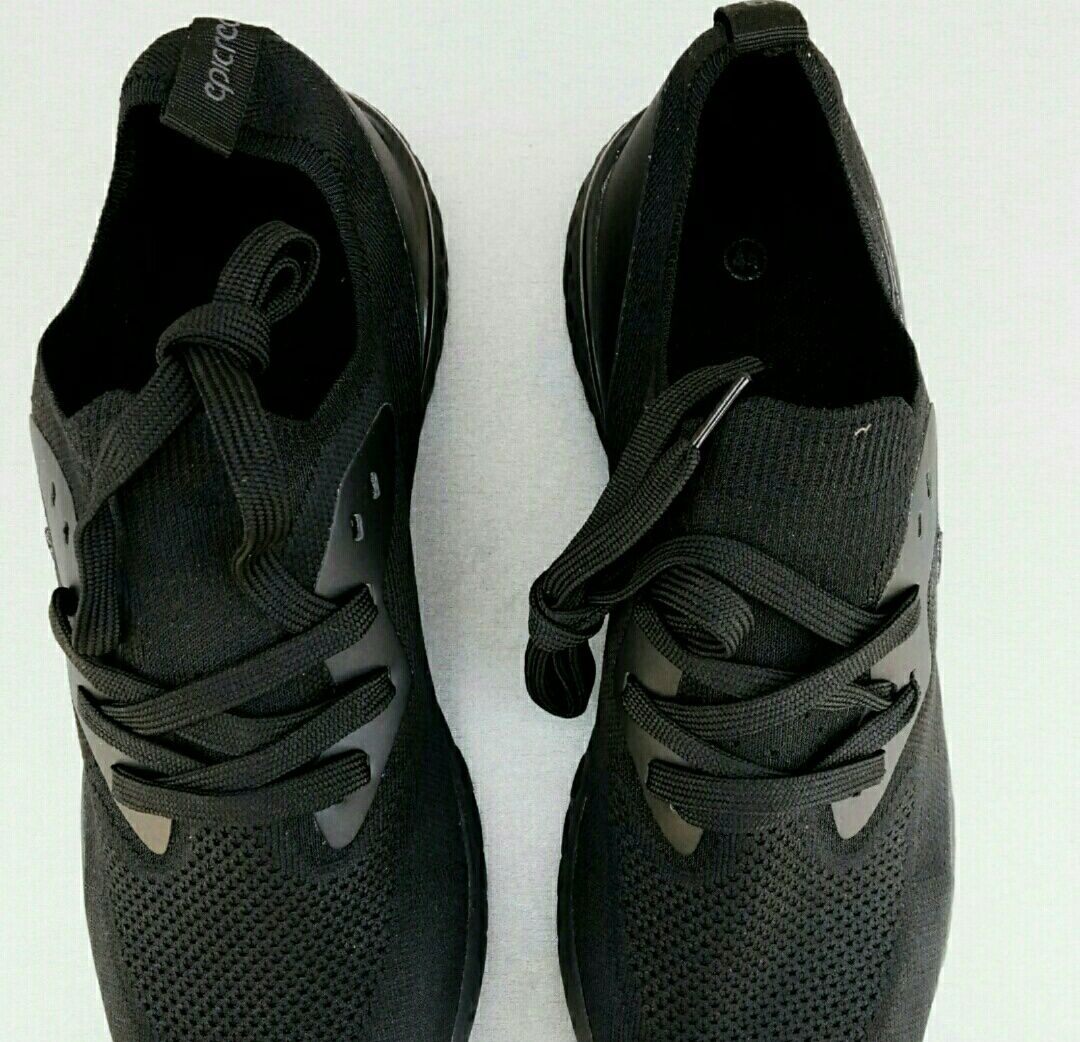 Nike Presto кроссовки мужские чёрные текстиль/сетка 41,44
