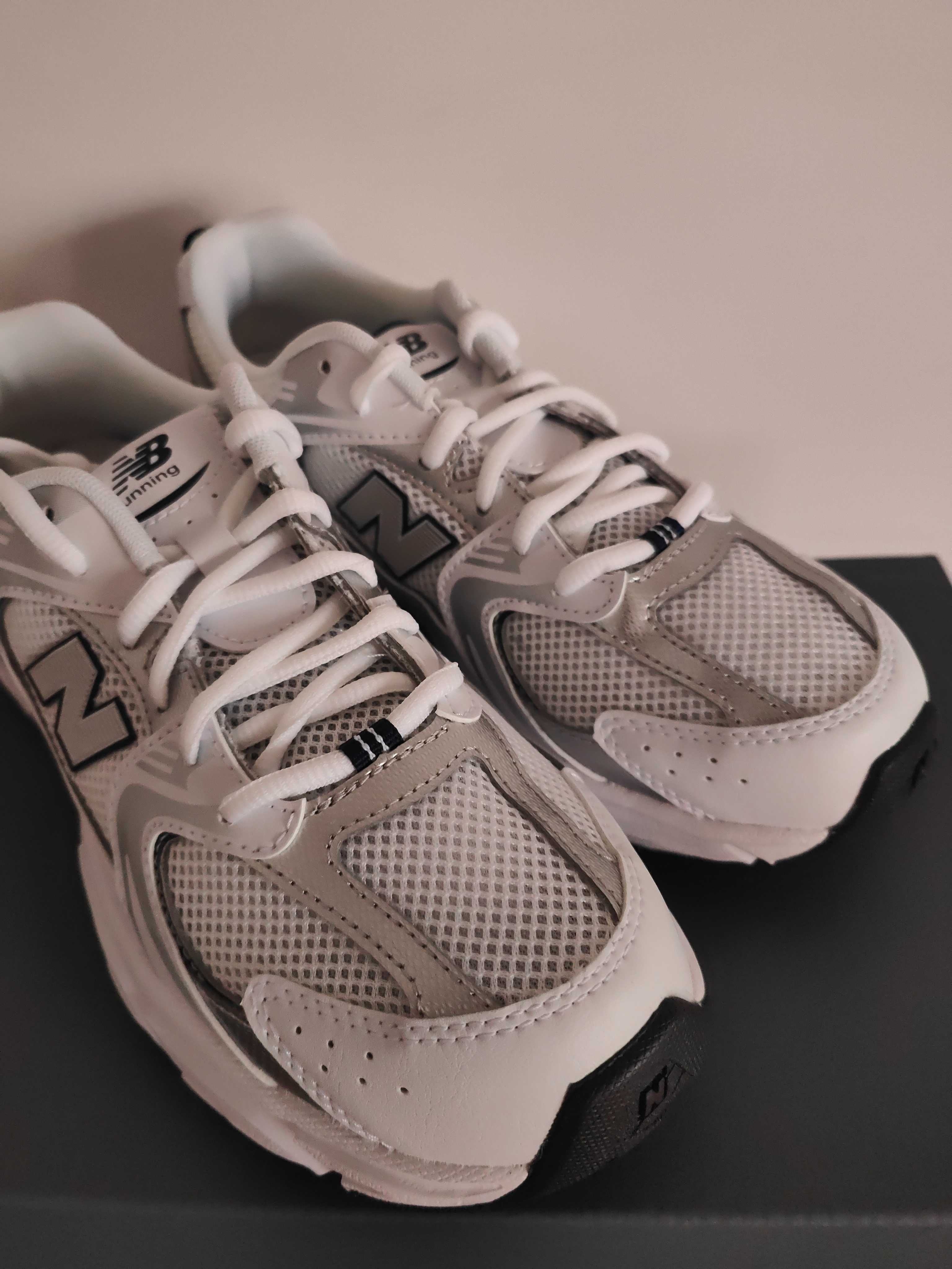 New Balance 530 biało-granatowe r. 38,5