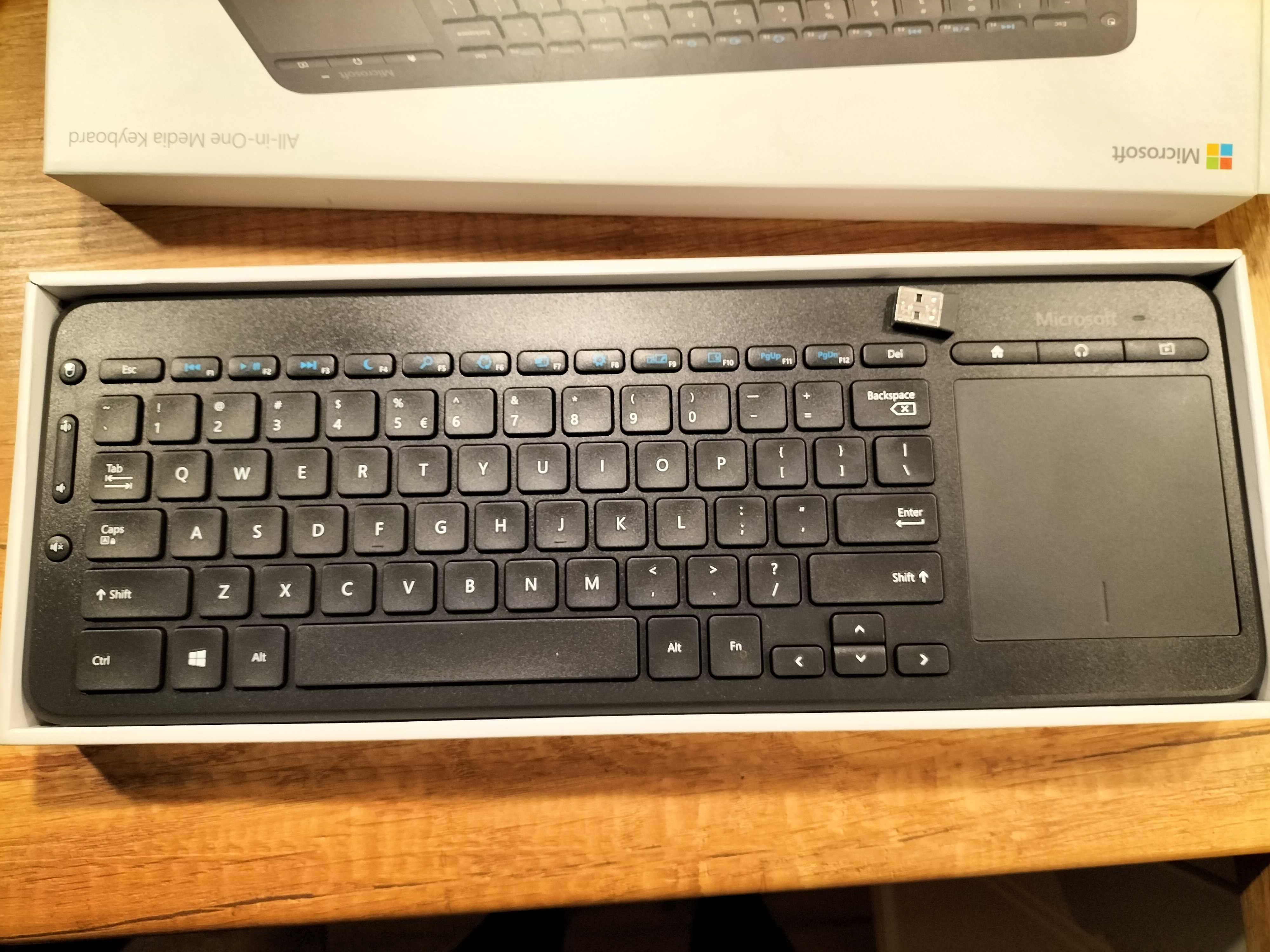 Klawiatura do TV All in One Media Keyboard Microsoft nowe