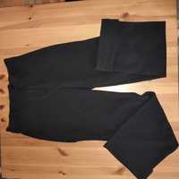 Spodnie Reserved czarne, proste szerokie nogawki XL