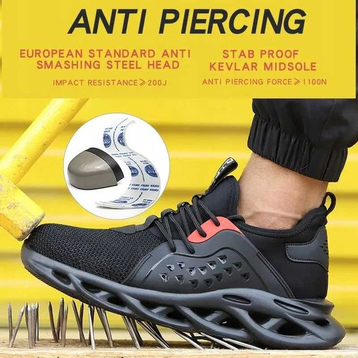 Buty robocze ze stalowymi noskami