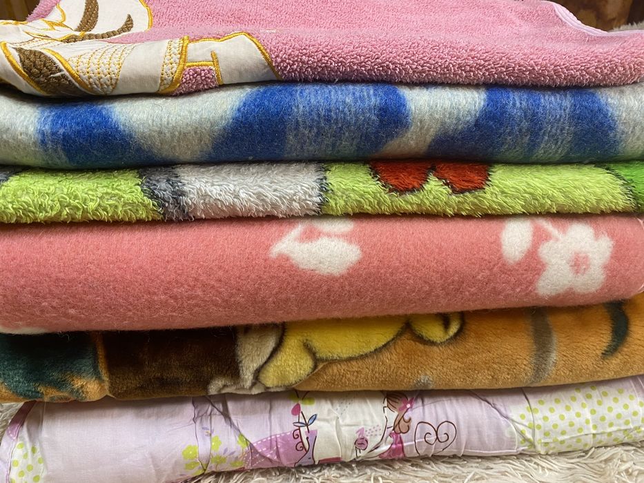 Одіяло дитяче Умка з вовни джакардове нове