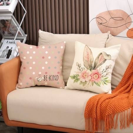 Zestaw 4 poszewek Wielkanocnych na poduszki