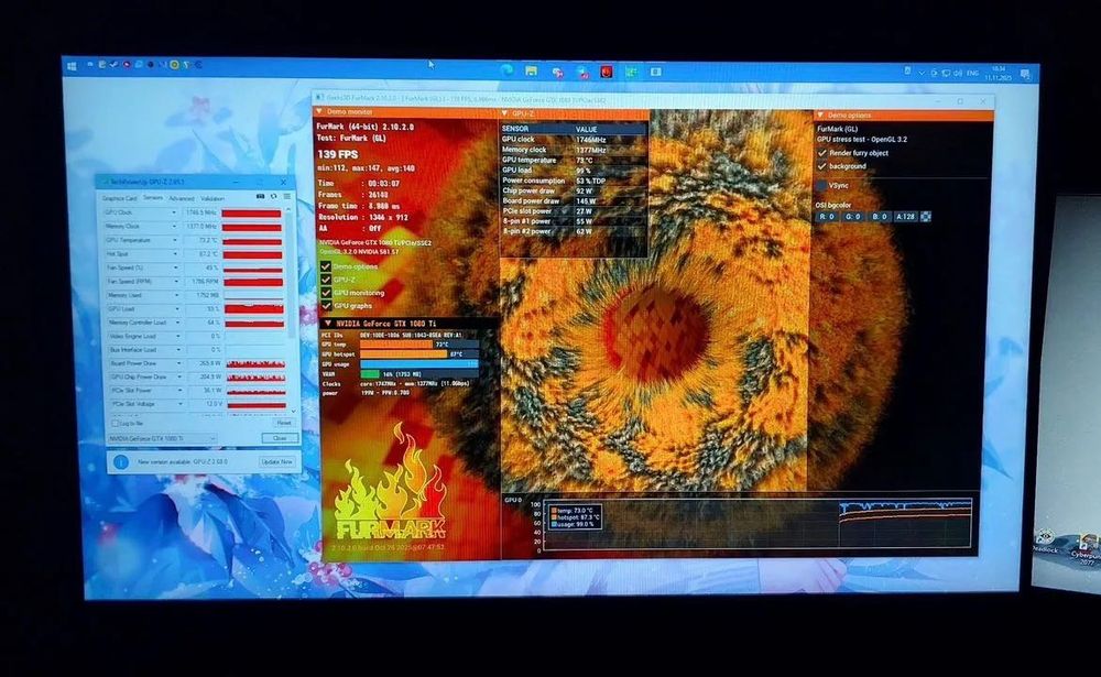 Видеокарта Msi 1080ti (гарантия)