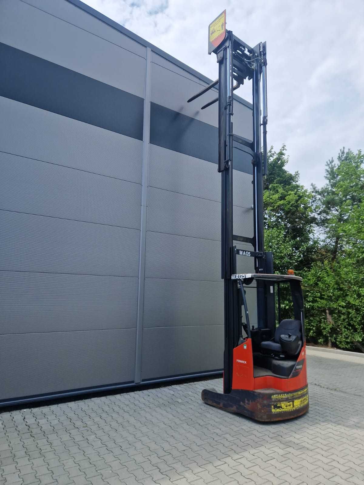 Wózek widłowy Linde R14X-03, boczny 1,4 t, h=6,5 m