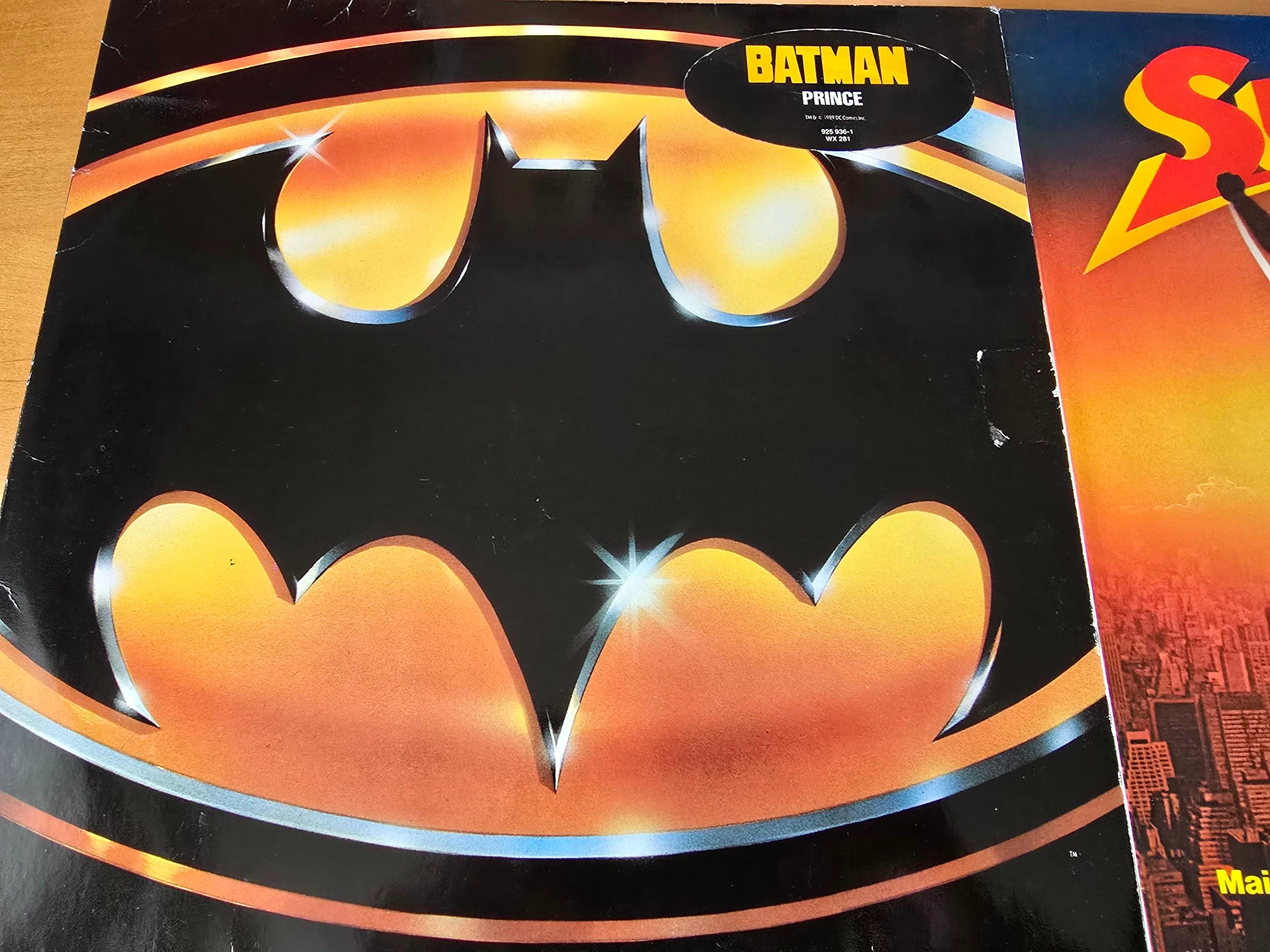 Płyty winylowe: PRINCE - BATMAN , SUPERMAN - słynna muzyka filmowa