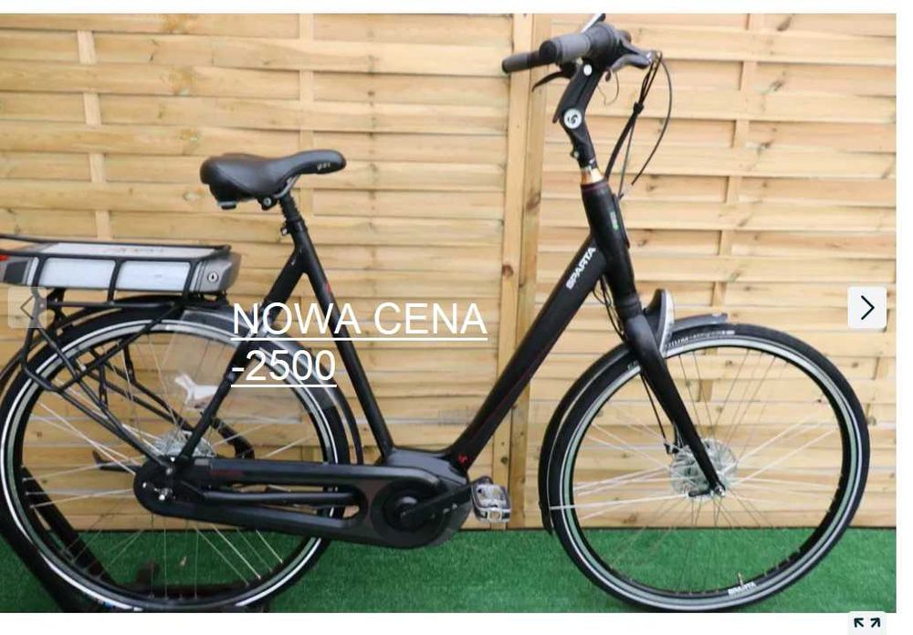 Rower elektryczny Sparta M8 I. D 61. Yamaha!