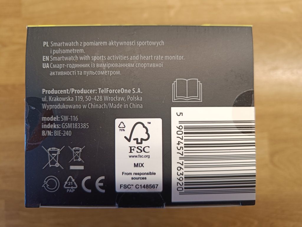 Forever Daily Smartwatch SW-116
