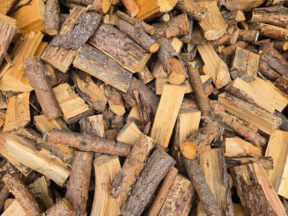 suche drewno opałowe sezonowane rąbane Sokółka