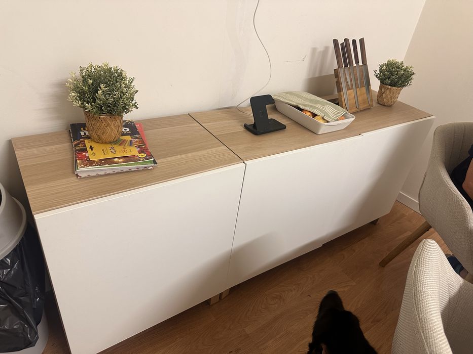 Aparador ikea branco