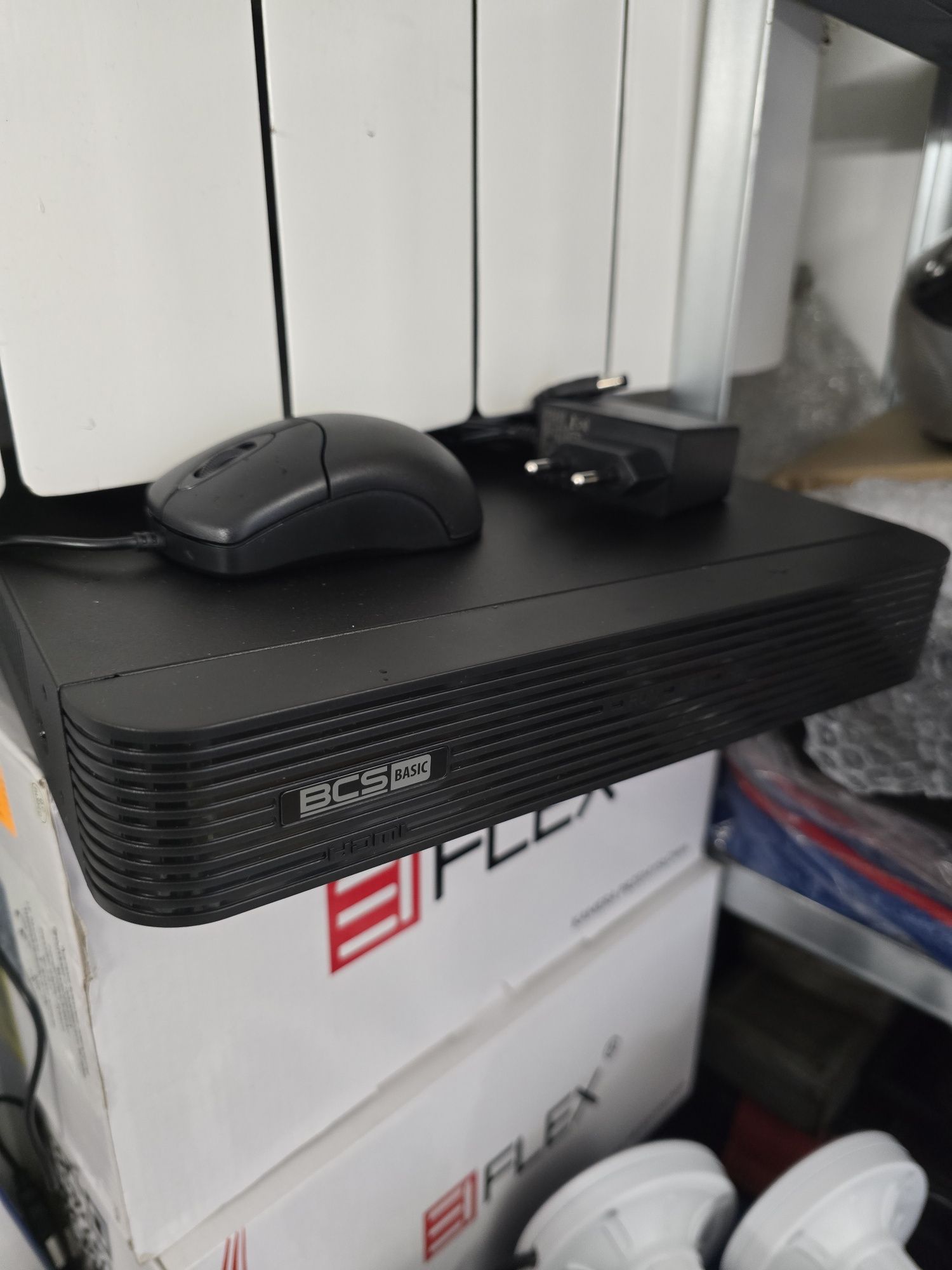 Zestaw monitoringu BCS HIK VISION 7 kamer 2mpx nowy