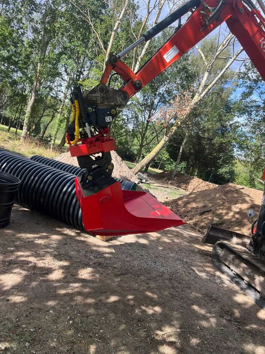 Głowica wychylno 45* obrotowa 360* tiltrotator z szybkozłączem MS03