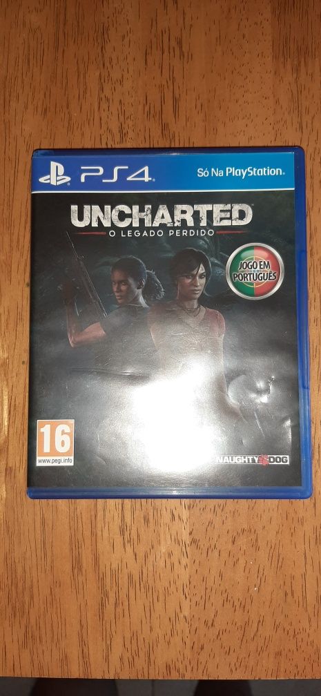 Uncharted O legado Perdido PS4