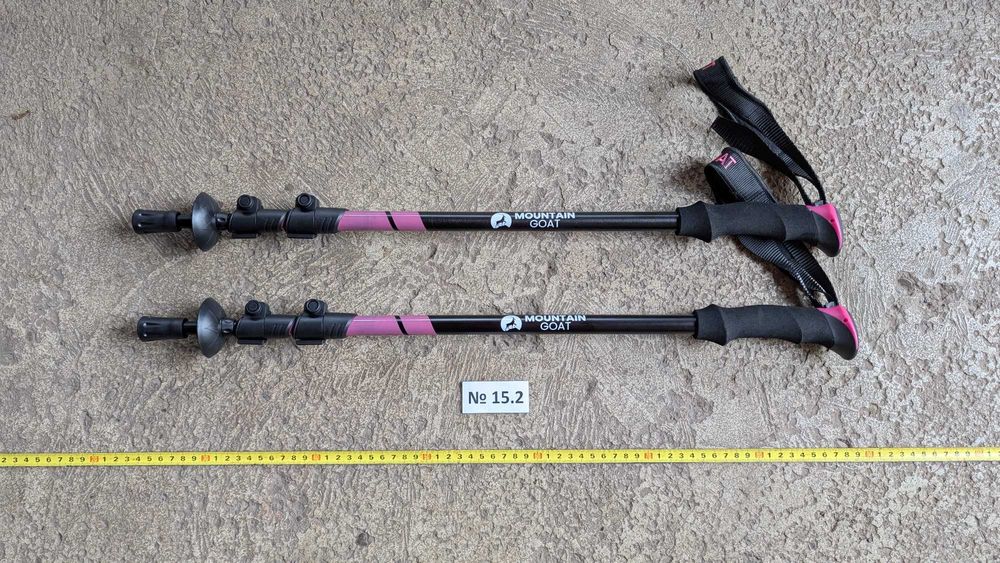 Ціна за пару Трекінгові палки Mountain Goat  треккинговые трекинговые