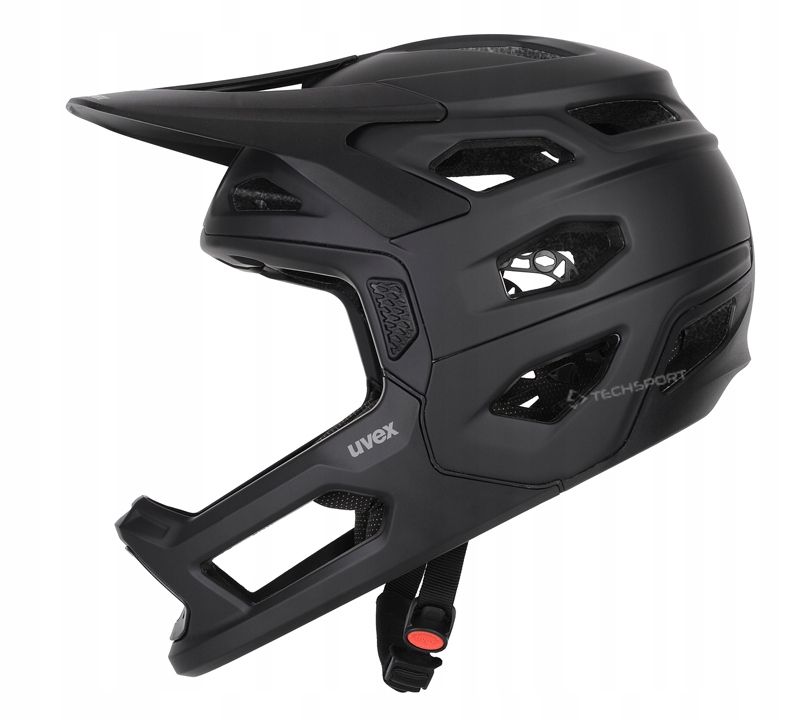 Uvex Kask Enduro Full Face odpinana garda 57-61