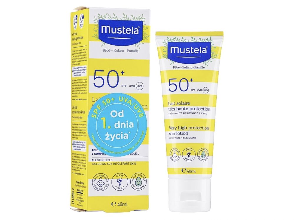 Мустела Mustela сонцезахист та засоби від кліщів і комарів