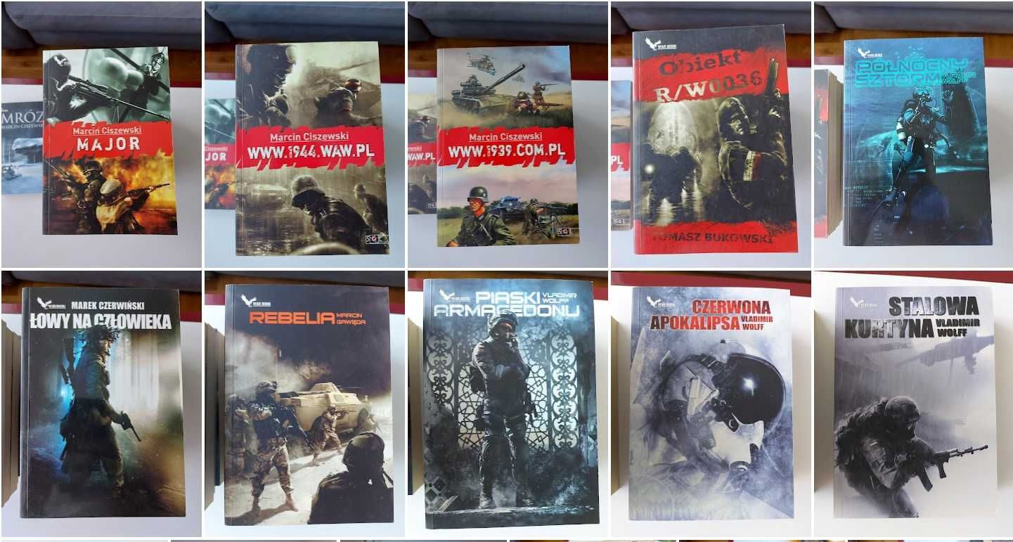 Seria WAR BOOK - Marcin Ciszewski, Marcin Gawęda, Vladimir Wolff
