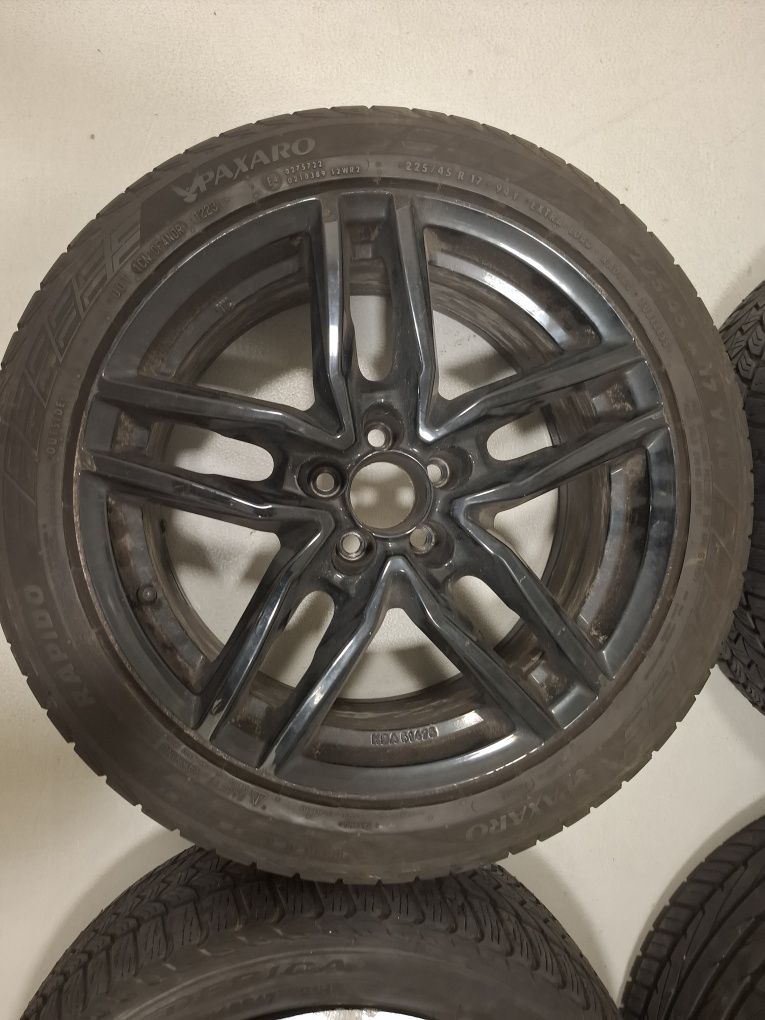 Felgi + opony zimowe 17 5x100