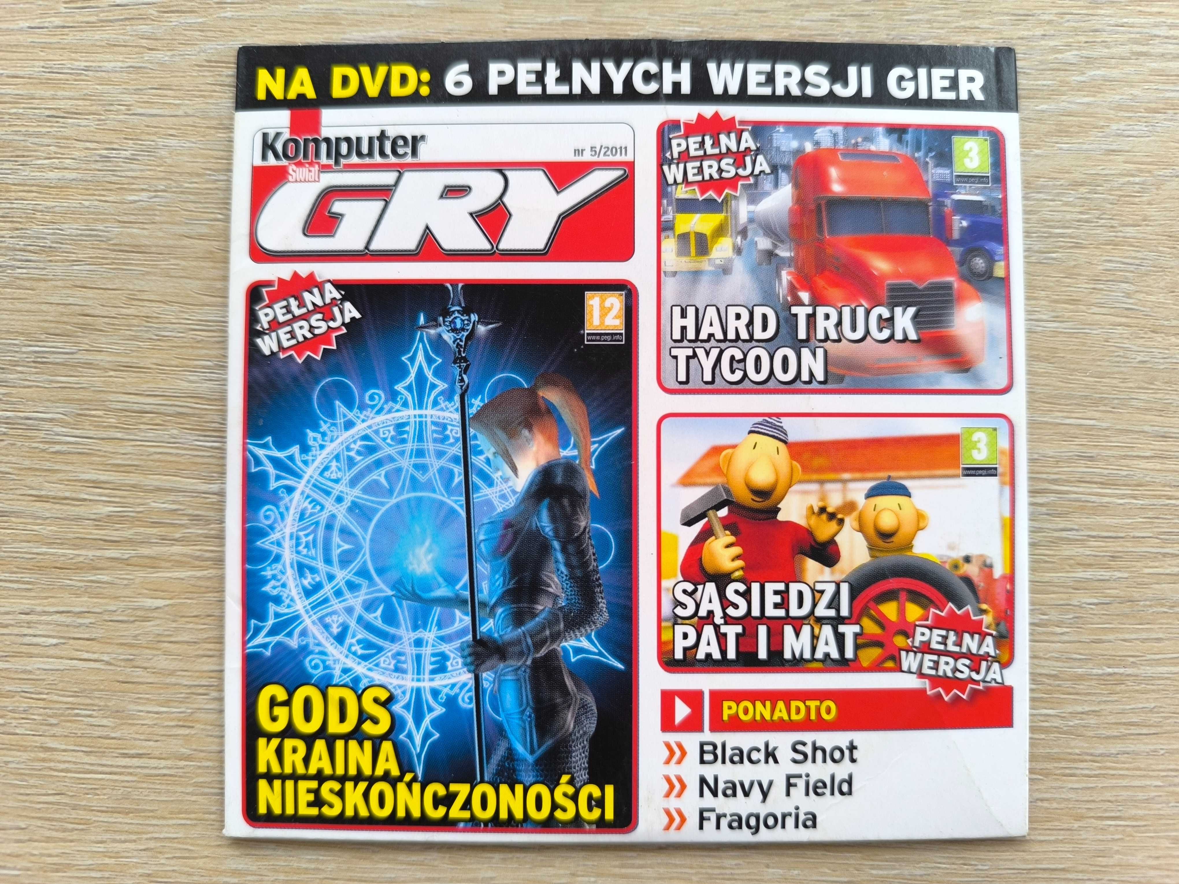 Sąsiedzi Pat i Mat + Hard Truck Tycoon [PC] Komputer Świat Gry 05/2011
