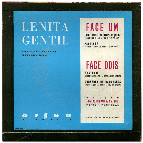 Vinil antigo coleção Lenita Gentil – Tarde Triste No Campo Pequeno