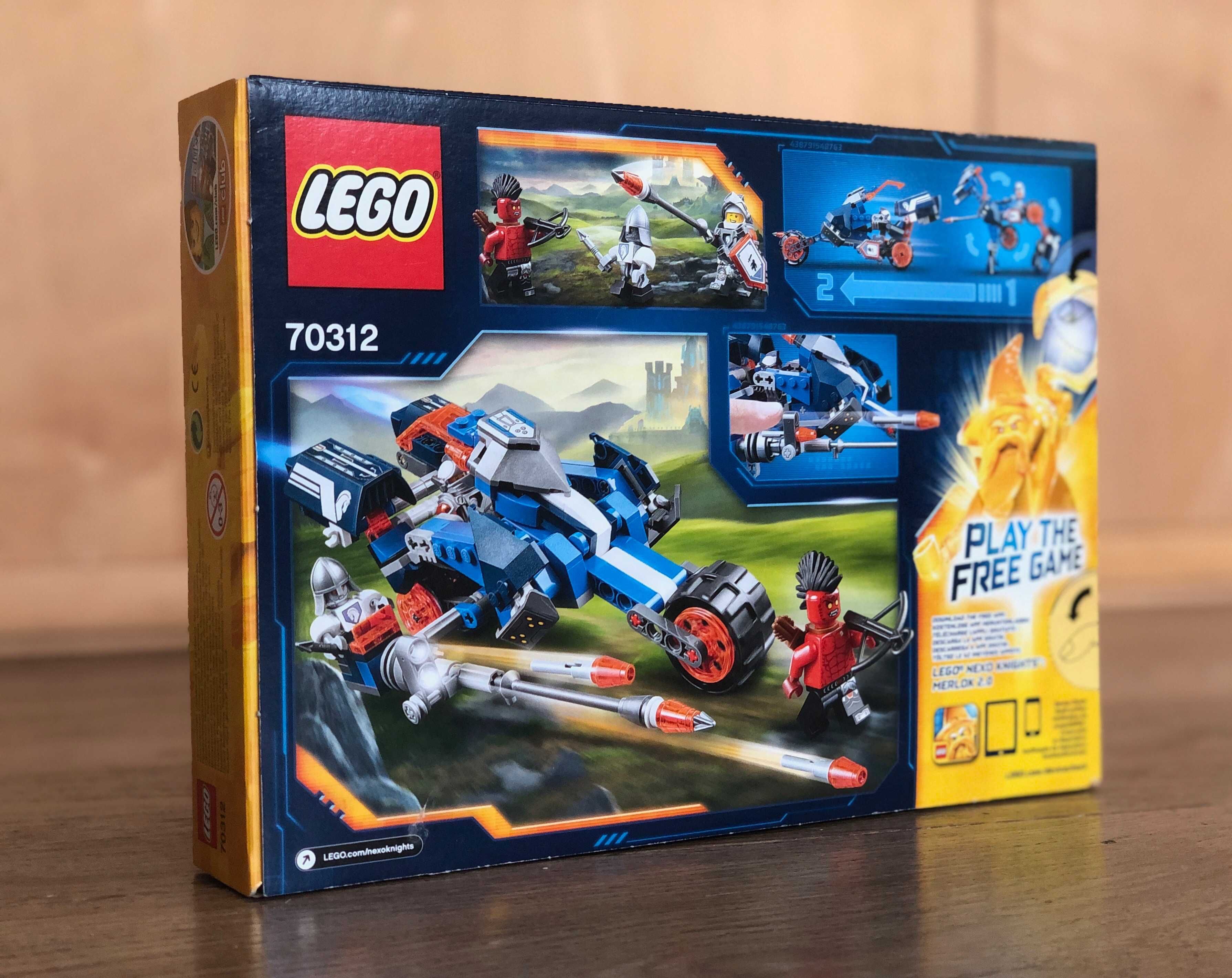 LEGO 70312 Nexo Knights Mechaniczny koń Lance’a