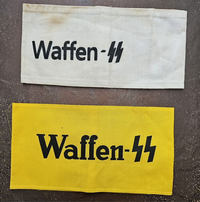 Waffen-SS III Rzesza Niemcy opaski na ramię