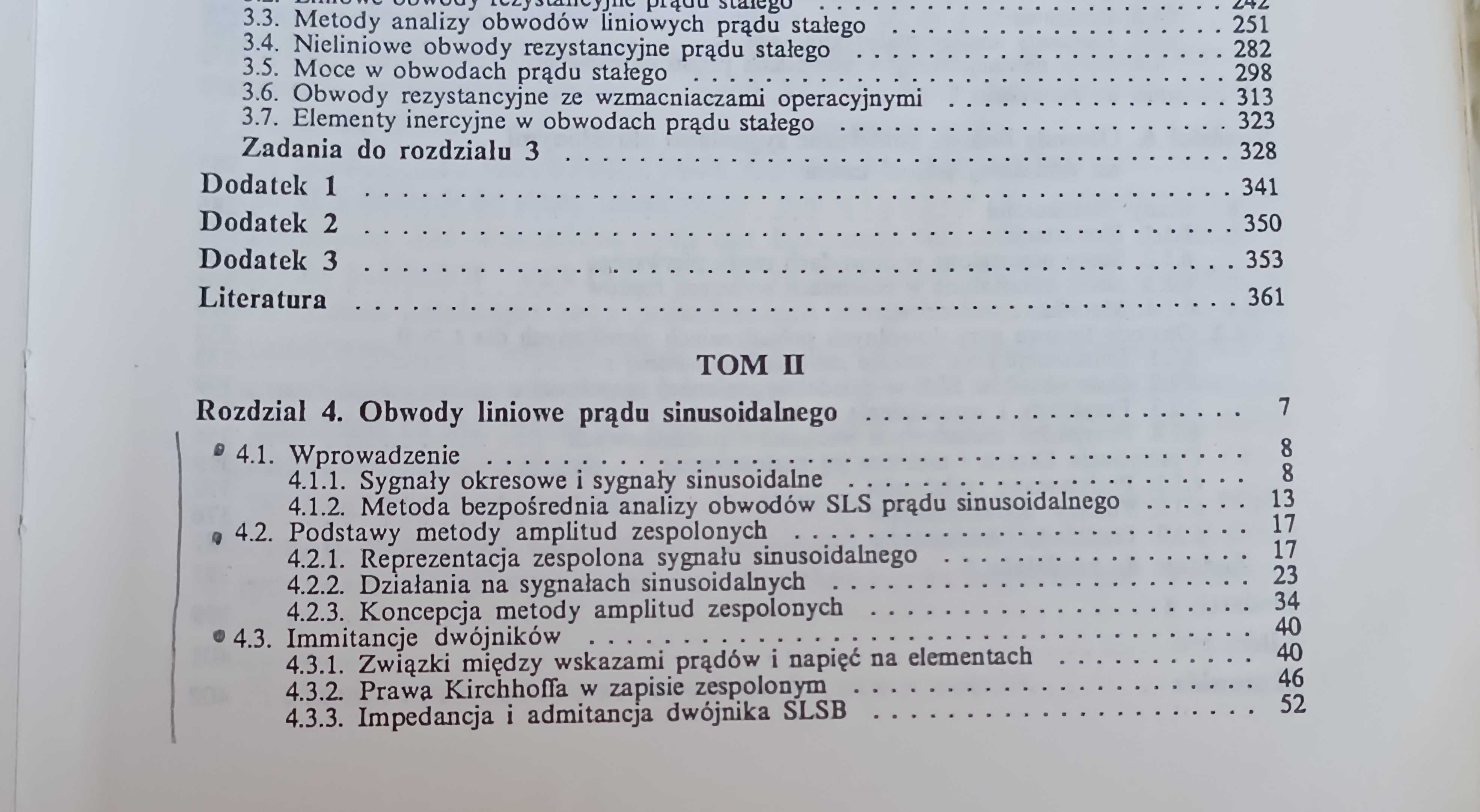 Podstawy teorii obwodów Tom I i II 1 2 Osiowski Szabatin Podręczniki
