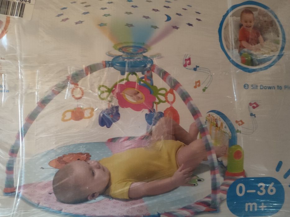 Розвиваючий Дитячий килимок (коврик) мобіль