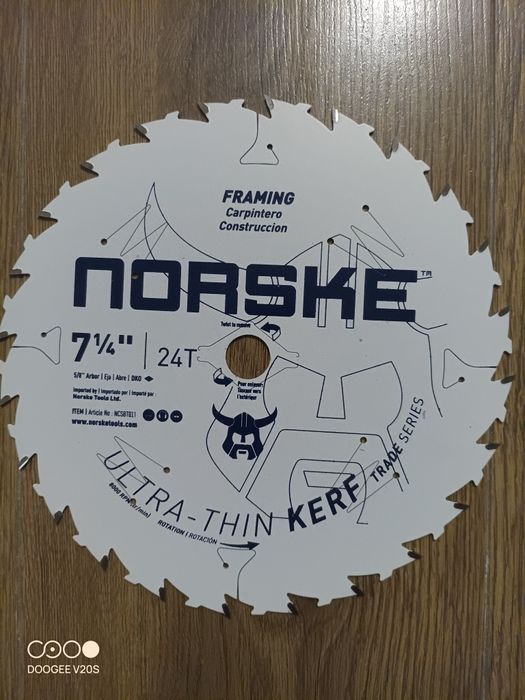 Пильный диск, для паркетки, циркулярной пилы