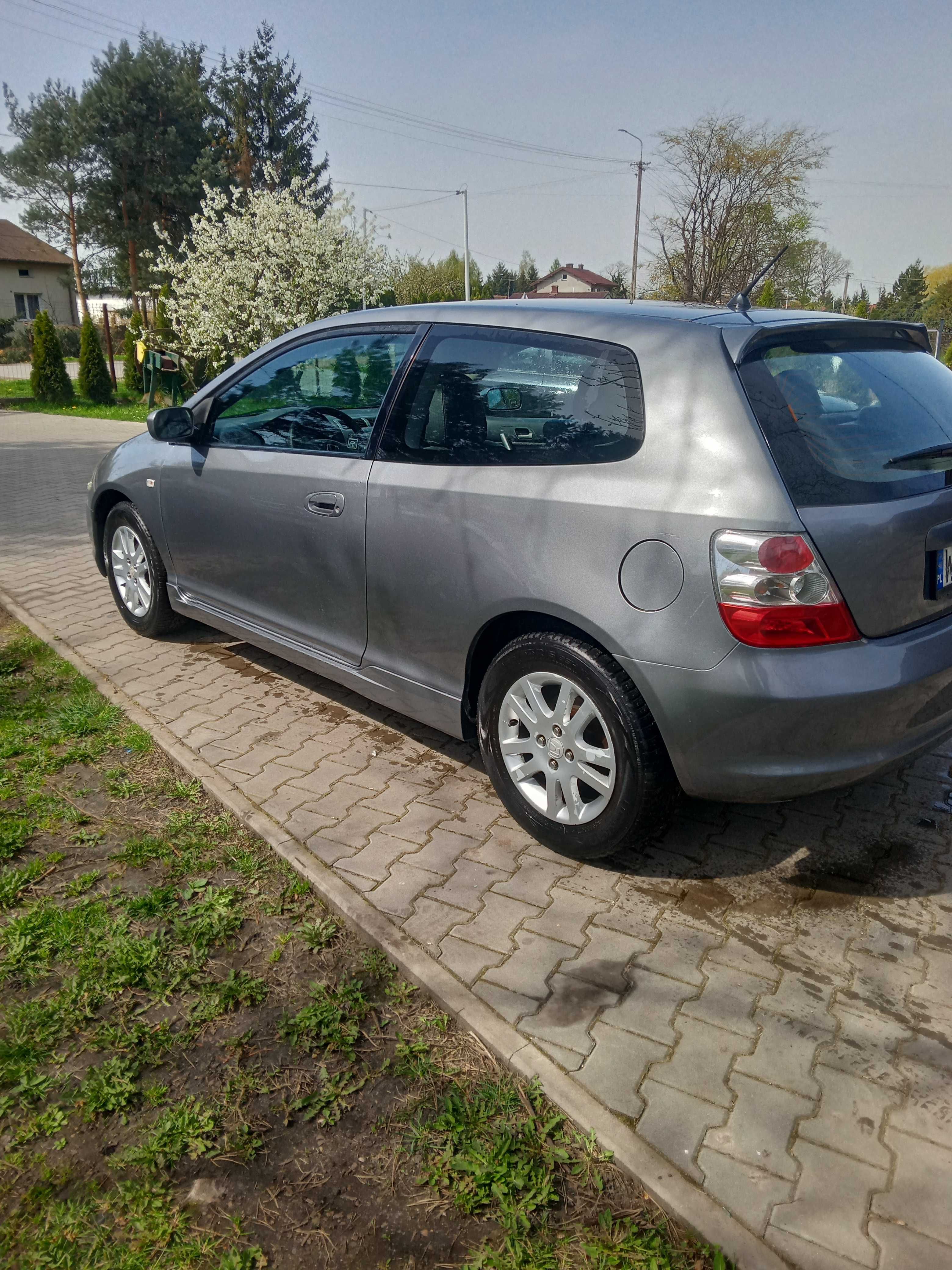 Honda Civic 1.7 diesel uszkodzony