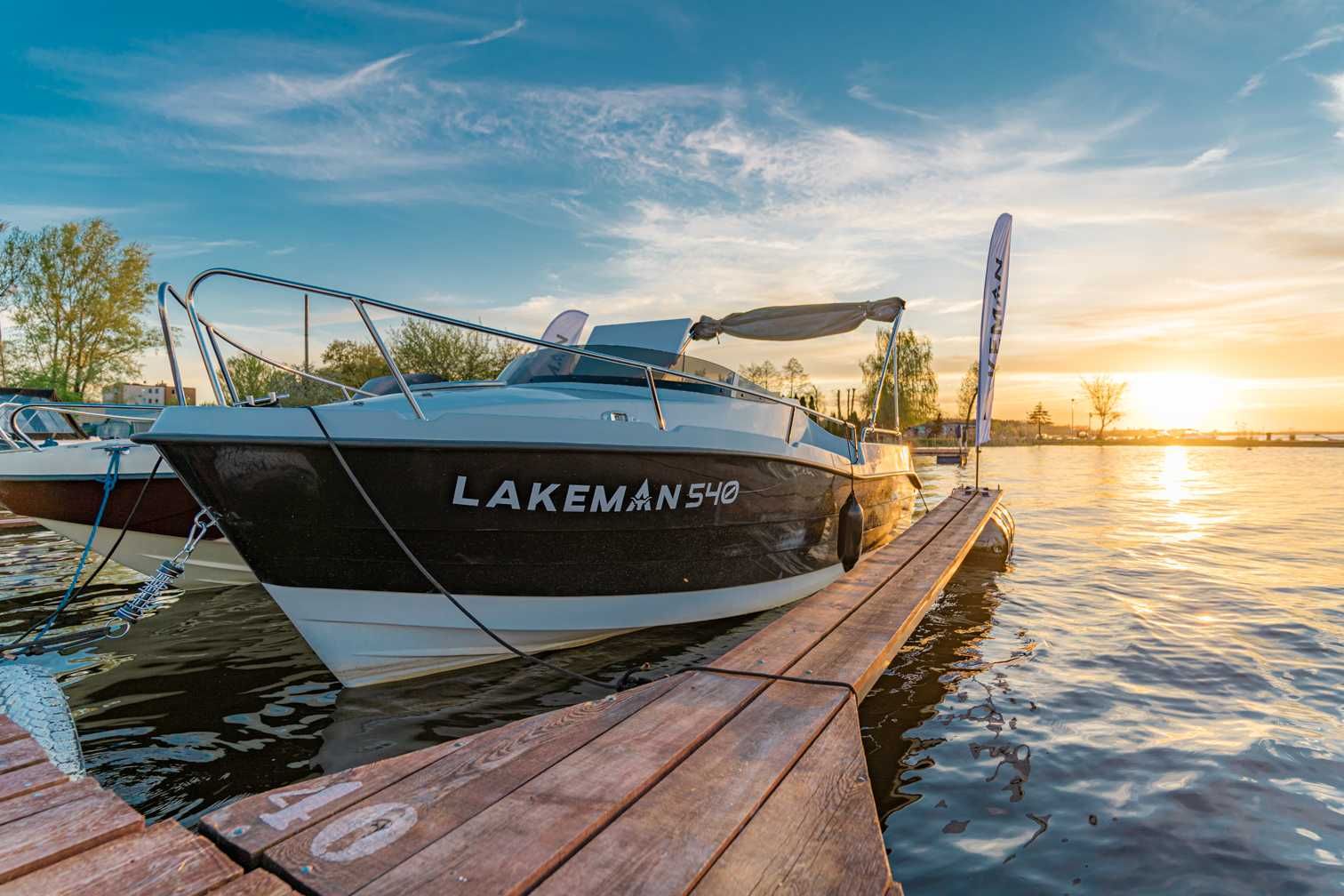 Nowa motorówka, jacht, łódź motorowa kabinowa Lakeman 540 Open