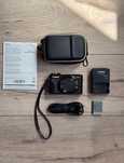 Canon G7X Mark II + akcesoria (bateria, ładowarka, case)