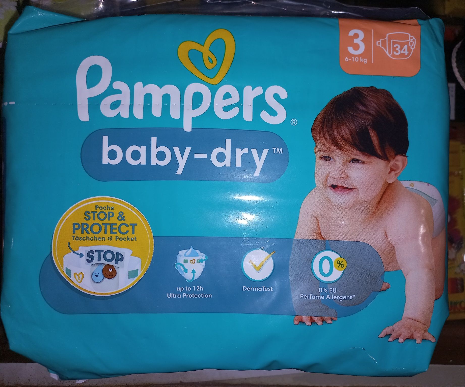 Памперсы Pampers baby-dry 3