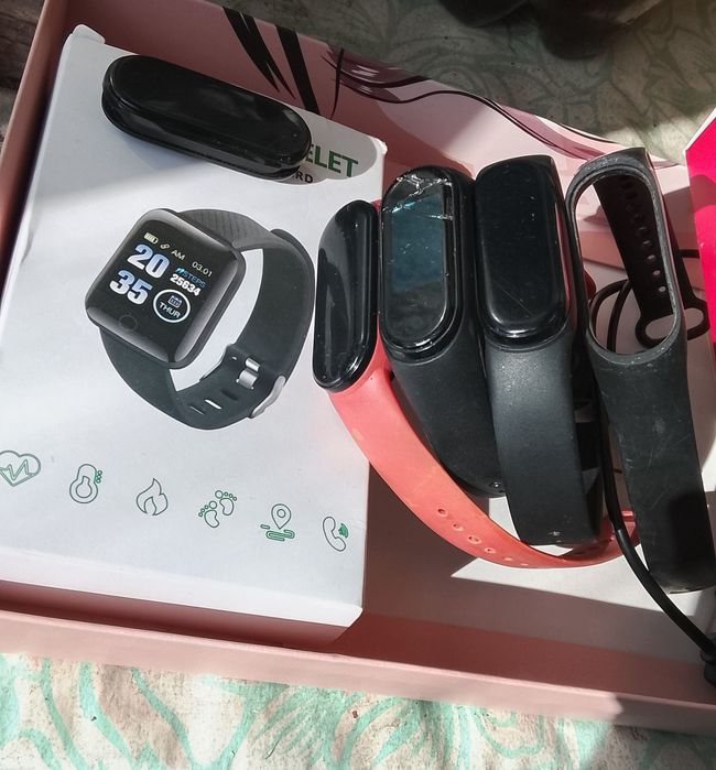 Smart фітнес-браслет 4шт. На запчастини