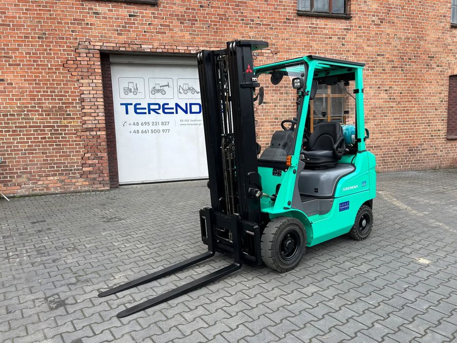 Mitsubishi FG18N  FV23% UDT Stan Idealny Triplex Wolny Skok Import Po Serwisie