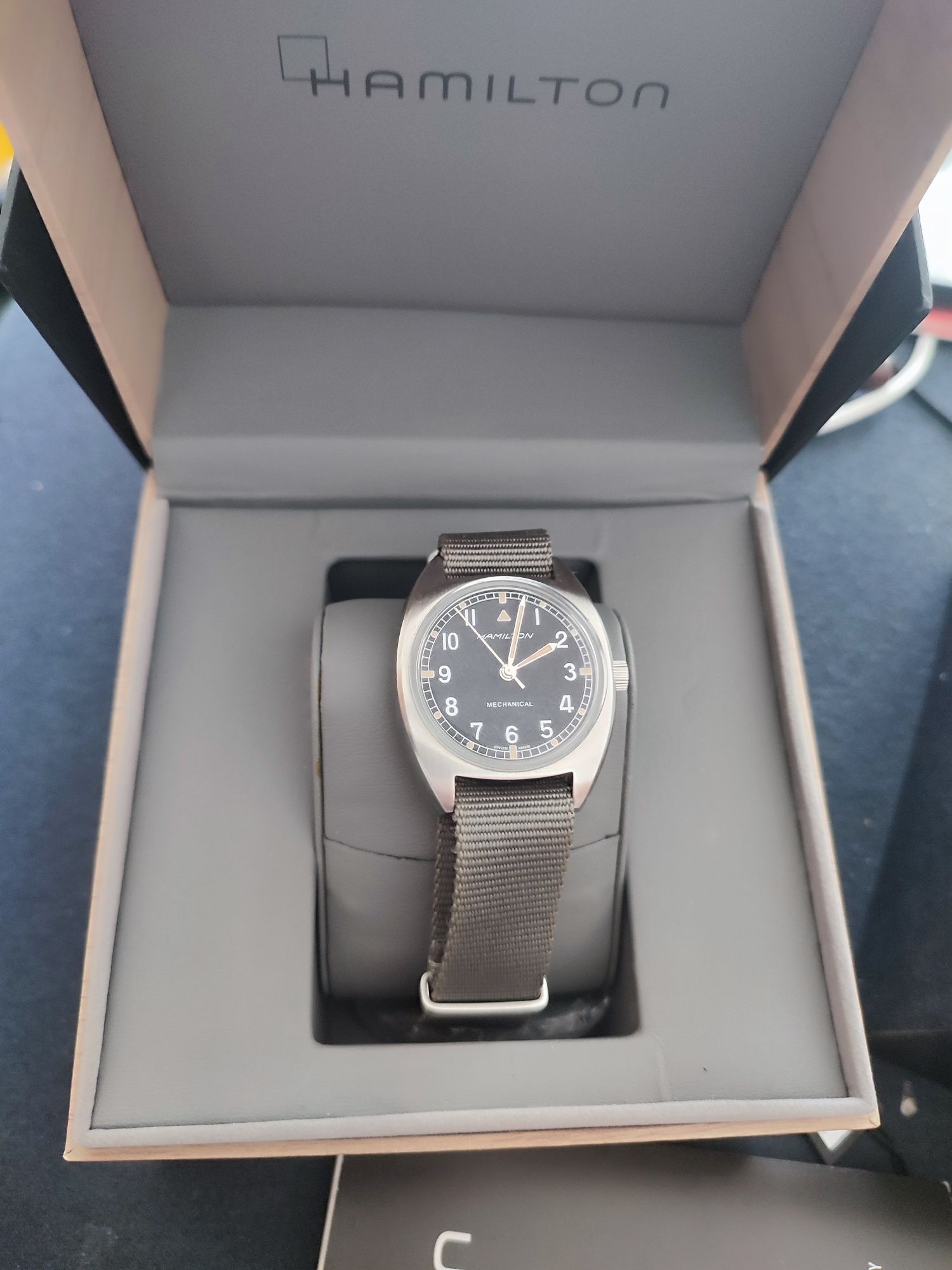 Hamilton  aviation mechanical 36 mm okazja!
