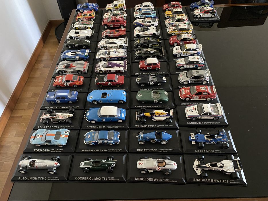 Carros de Competição varias décadas