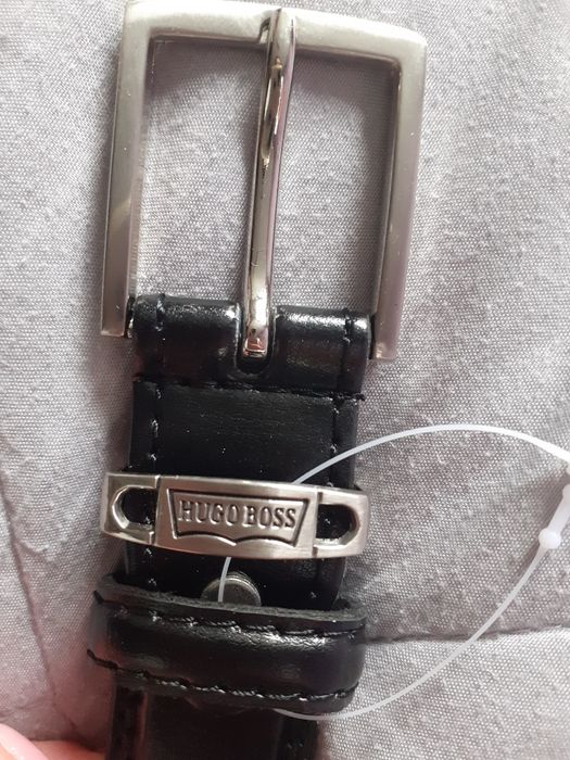Skórzany pasek Hugo Boss
