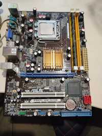 Продам комплект процессор (Intel Core 2 Duo) та ОЗУ (2 ГБ), материнка