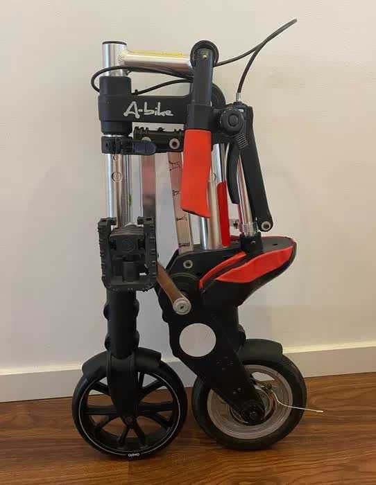 Bicicleta dobrável ultraleve Sinclair A-bike - alumínio - novo preço