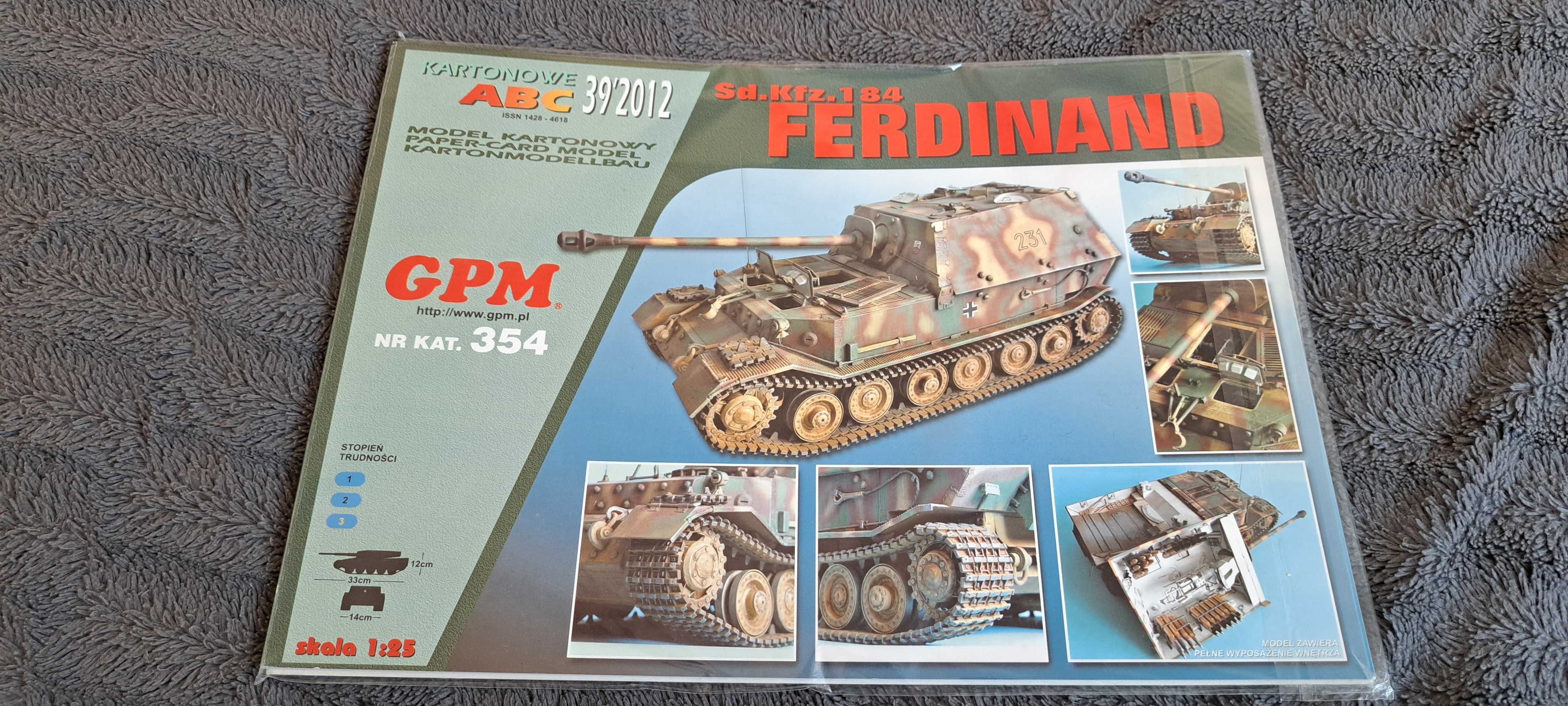 Model kartonowy GPM Ferdinand
