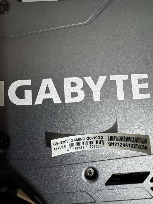 Placa Grafica GigaByte 3080 Gaming OC 10 GB