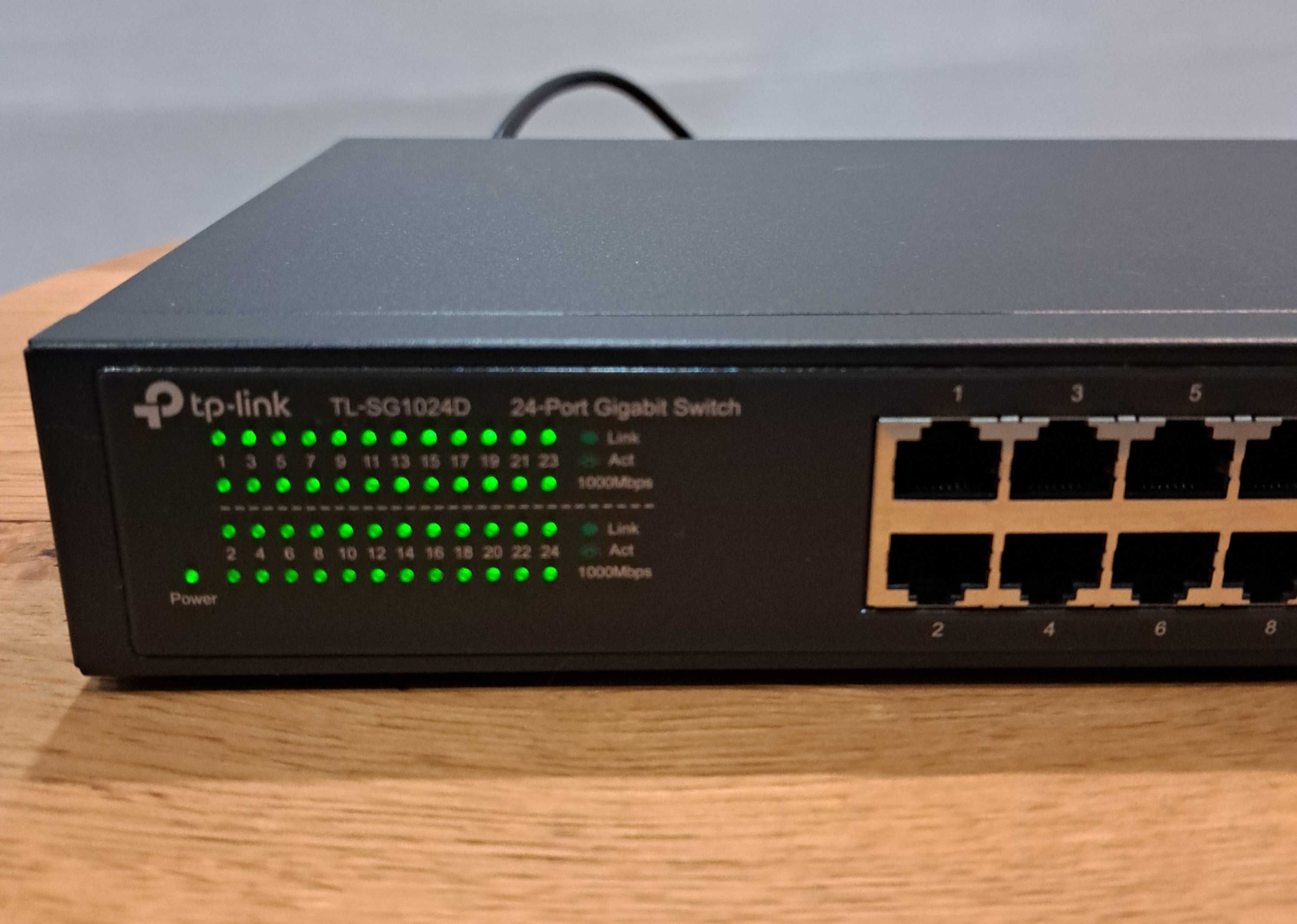 Switch TP-Link TL-SG1024D, 24 porty