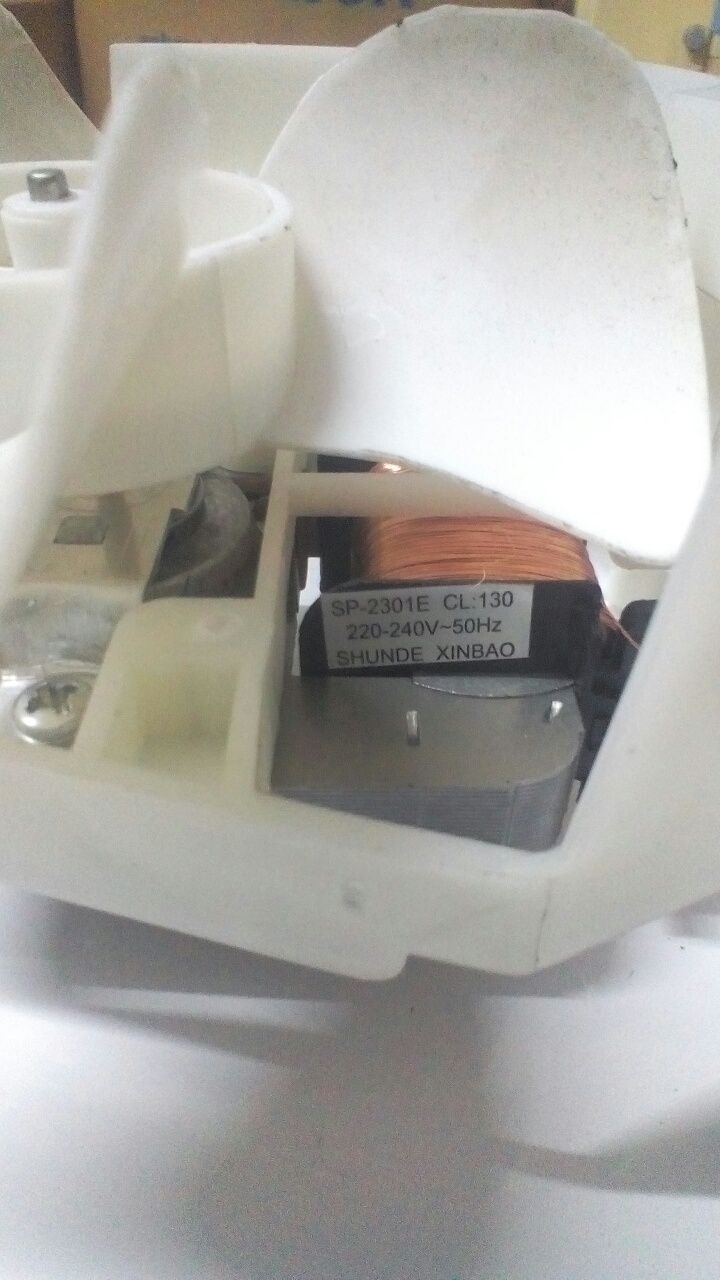 Ventilador de microondas
