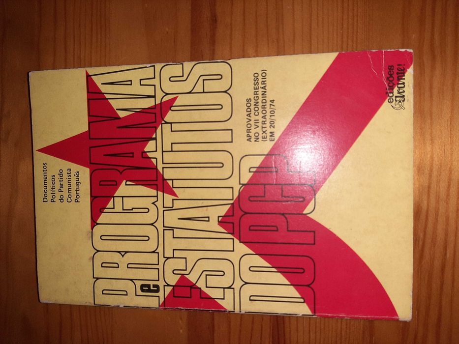 Livro Programa Estatutos do PCP