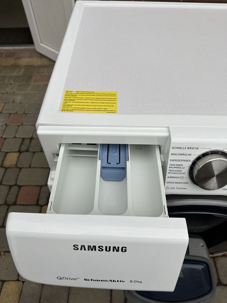 Пральна машина з сушкою Samsung 8/5 QuickDrive/SchaumAktiv/WI-FI/з Нім