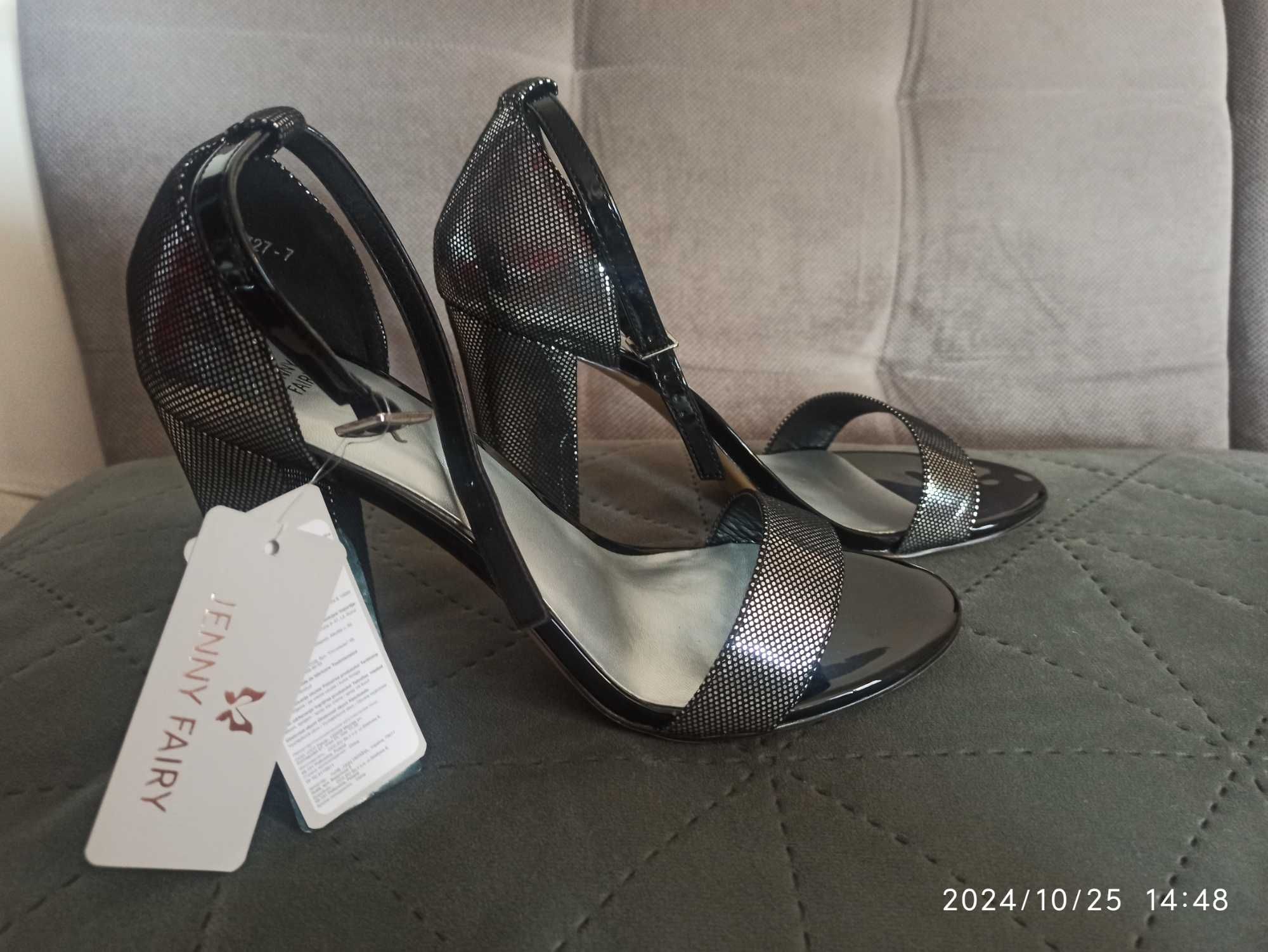 Eleganckie sandały damskie 41 Nowe