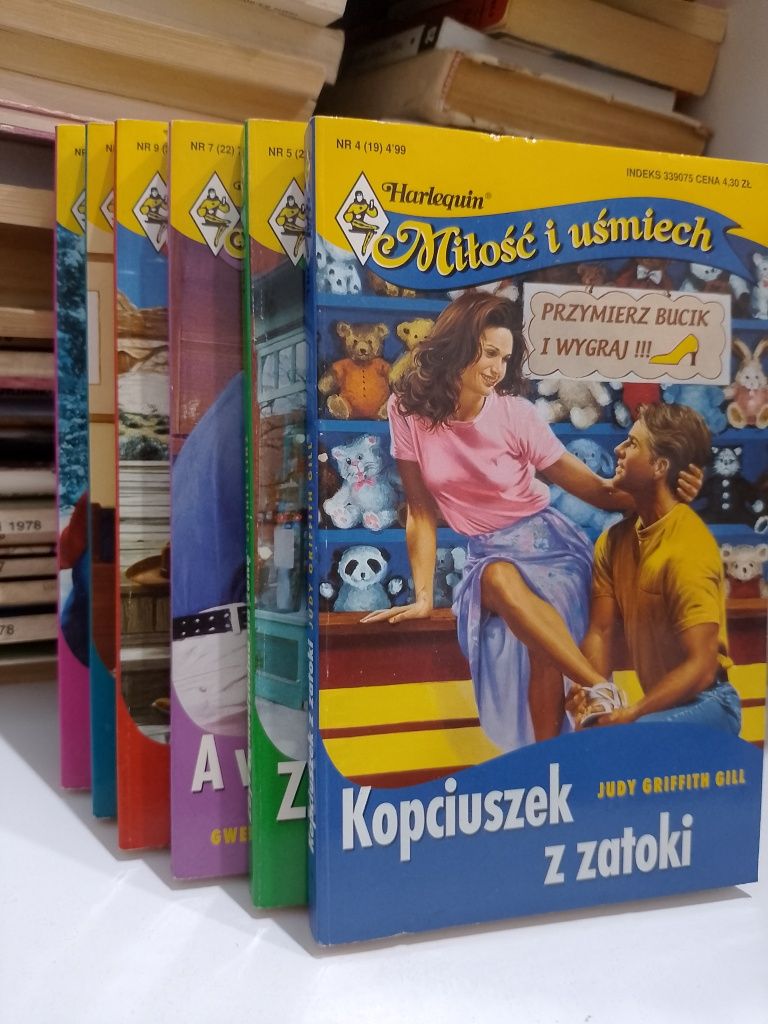 Zestaw harlequin miłość i uśmiech