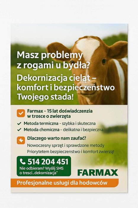 Dekornizacja Cieląt